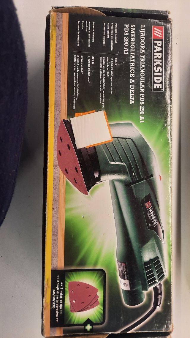 1 smegliratrice +1 levigatrice