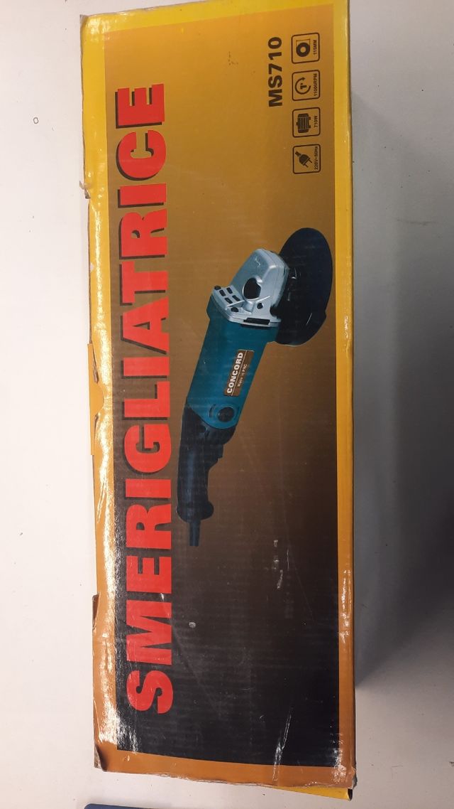 1 smegliratrice +1 levigatrice