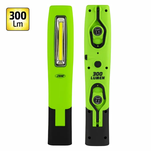 PORTÁTIL DE TALLER BASE IMANTADA ARTICULADA 300 LM