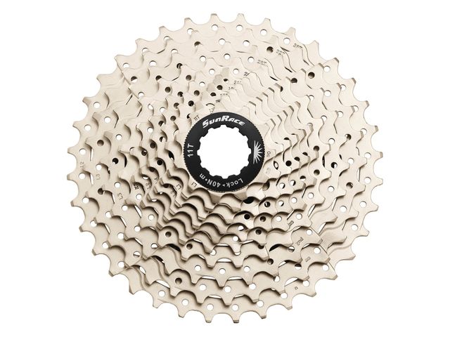 CASSETTE 10s 11-36 SUNRACE CSMS1 CHAMPAGNE