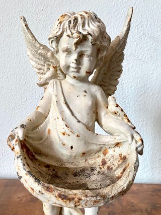 Figuras ángel en hierro fundido 