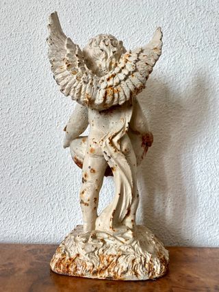 Figuras ángel en hierro fundido 