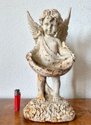 Figuras ángel en hierro fundido 