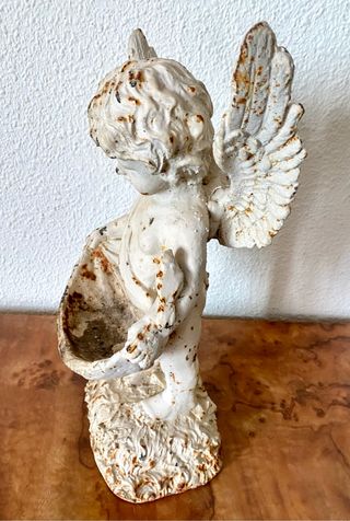 Figuras ángel en hierro fundido 