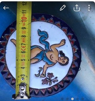 Cerámicas de cuerda seca.