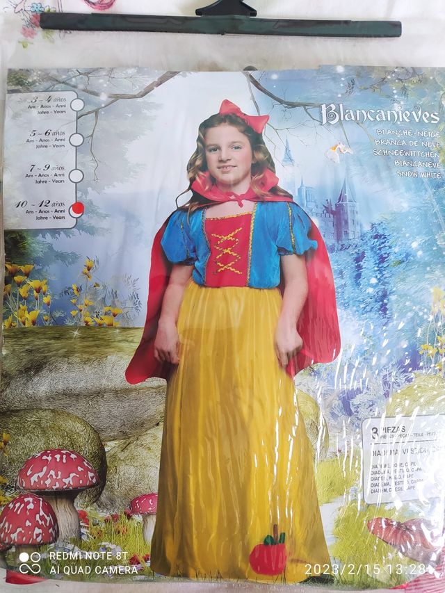 Blancanieves 10-12 años