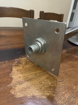 CHOLLO!!! BRAZO DUCHA + DUCHÓN ACERO INOX AISI 316