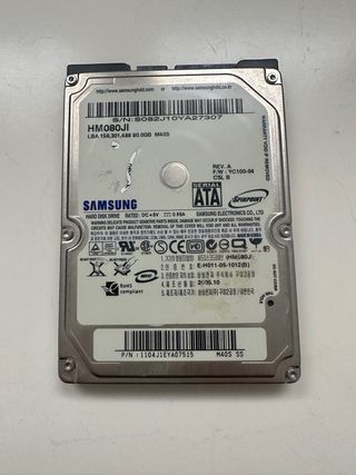 Disco de 2'5" de 80 Gb