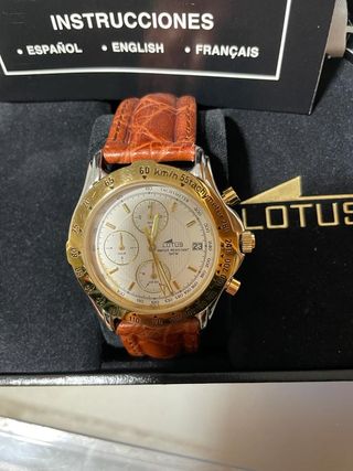 Reloj LOTUS 6776 40mm ALTA GAMA Funcionando