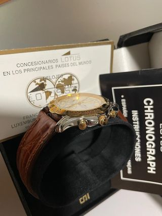 Reloj LOTUS 6776 40mm ALTA GAMA Funcionando