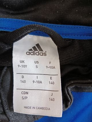 CHÁNDAL TALLA 9-10 AÑOS 140 CM.