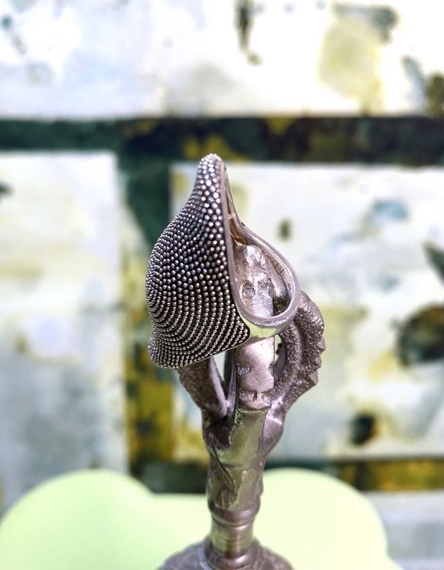 Anillo de plata de ley envejecida Thomas Sabo