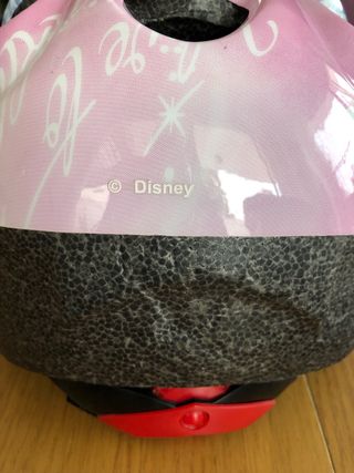 Casco de bici para niñ@. Princesas- como nuevo