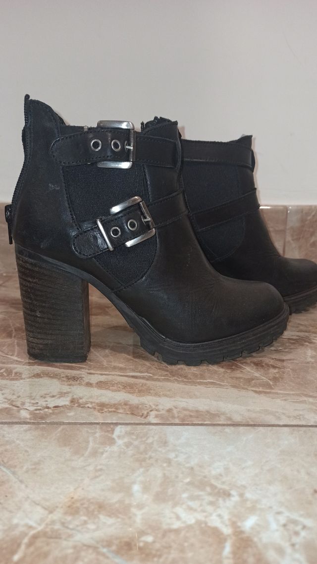 Stivaletti Tronchetti cuoio n 36