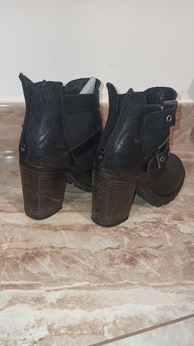 Stivaletti Tronchetti cuoio n 36