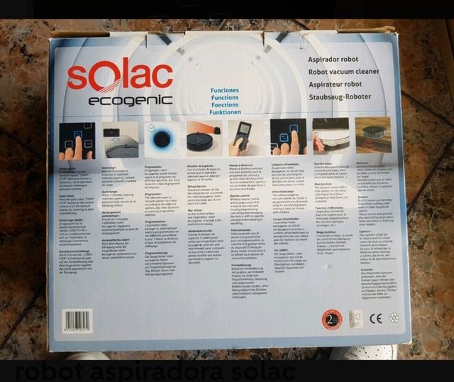 Robot aspirador Solac tipo rumba