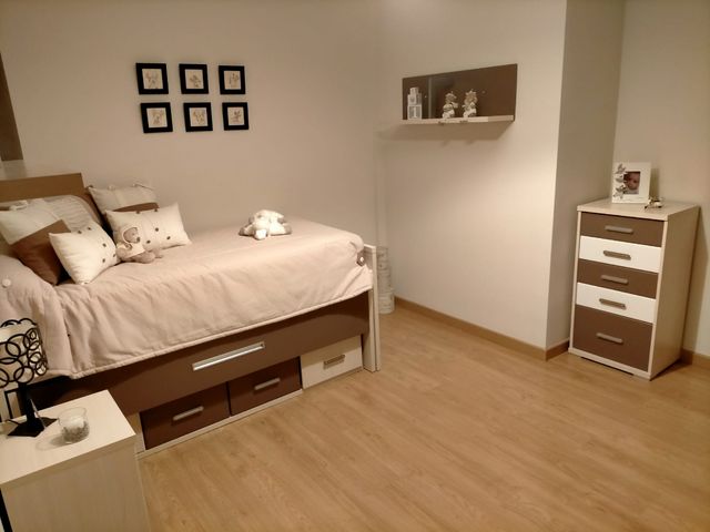 cama nido con accesorios