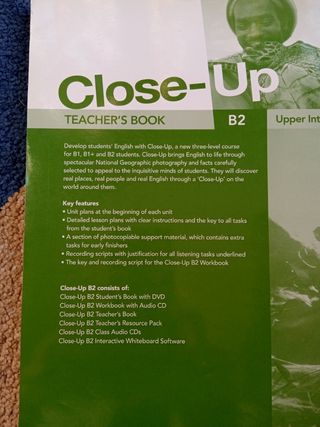 Closer Up. B2. Teacher's book