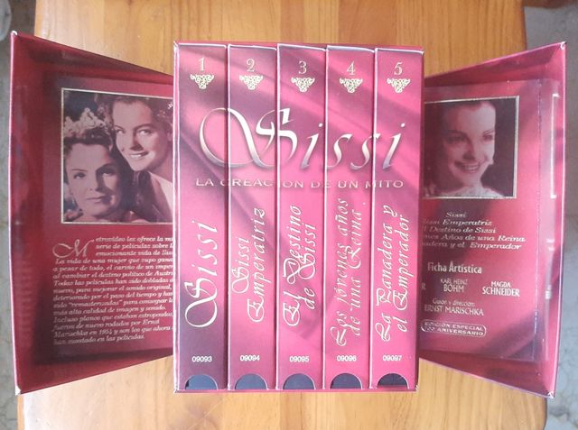 Peliculas + Libro Sissi edición especial
