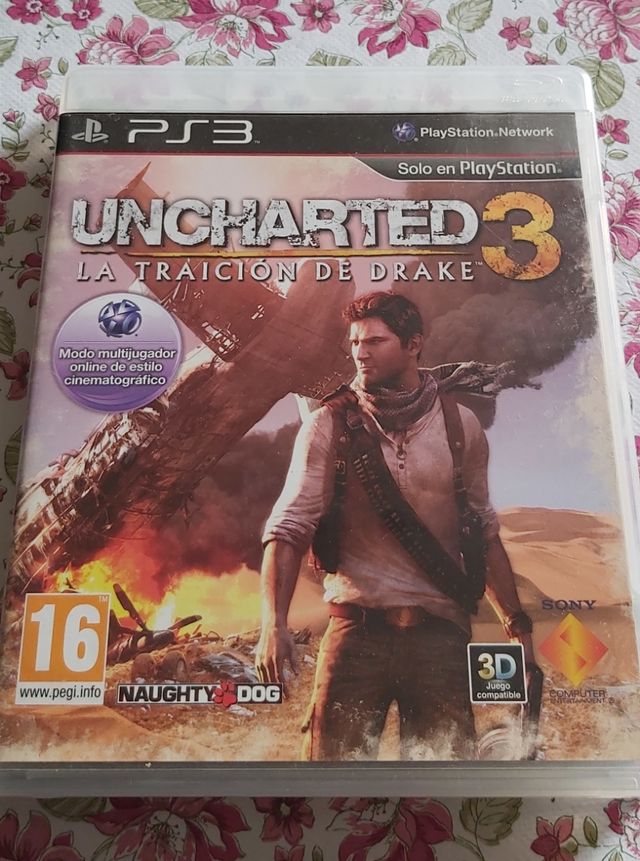 Lote de 3 juegos uncharted ps3
