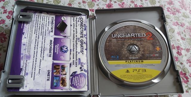 Lote de 3 juegos uncharted ps3