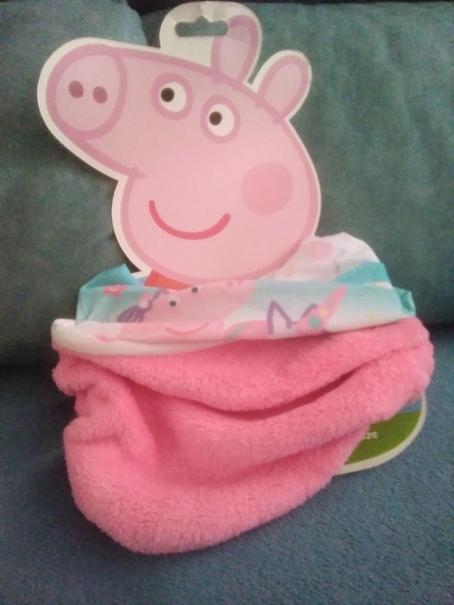 Braga cuello Peppa pig a estrenar.