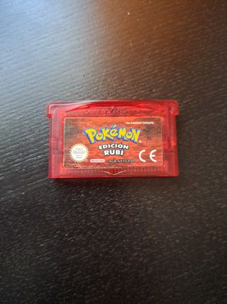 Juego Pokemon Edición Rubí