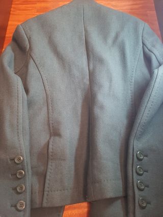 americana,blazer de paño