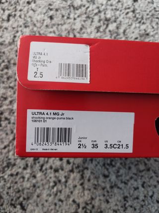 Botas fútbol niño Puma 