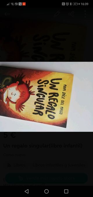 Un regalo singular (libro infantil)
