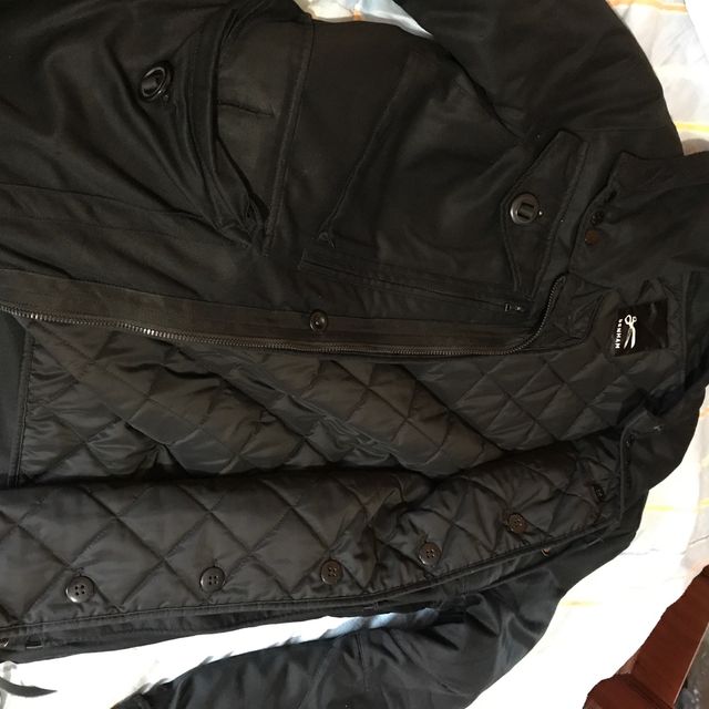 Parka abrigo negro DENHAM en perfecto estado