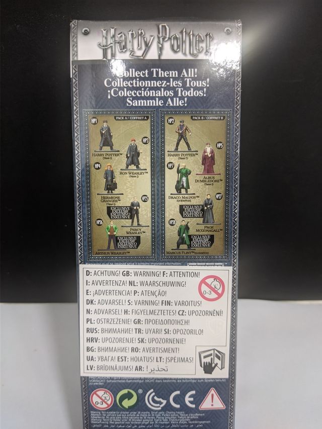 Set Surtido 5 Figuras Harry Potter Nano Metal