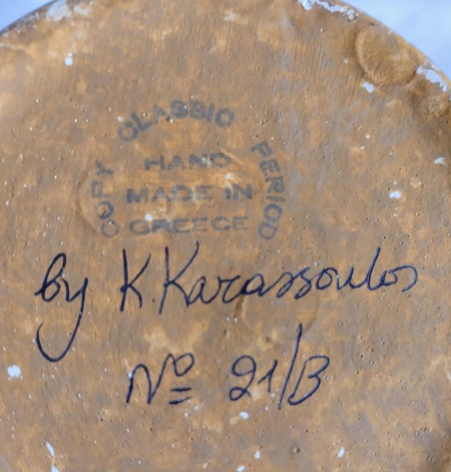 Antiguas Ánforas Griegas firmadas y numeradas