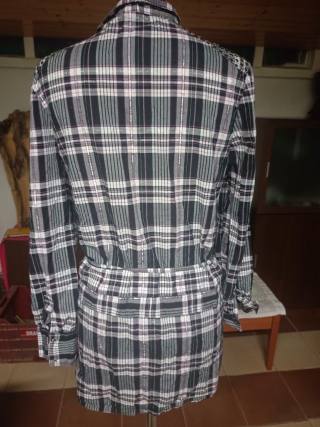 Camisa, Blusa manga larga.