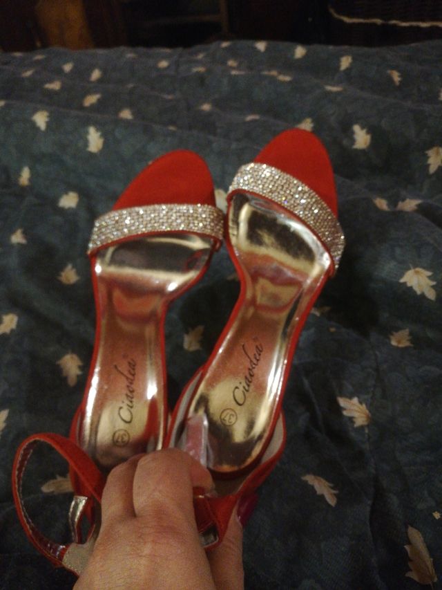 n.37 con tacco 👠 e cristalli Svarosky