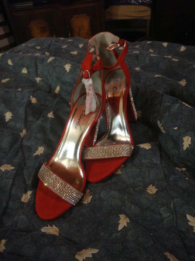 n.37 con tacco 👠 e cristalli Svarosky