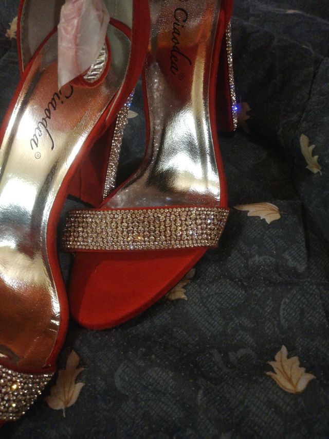 n.37 con tacco 👠 e cristalli Svarosky
