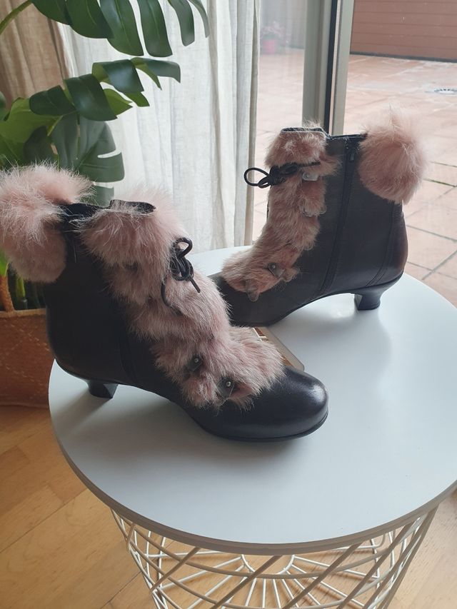 Botines pelo