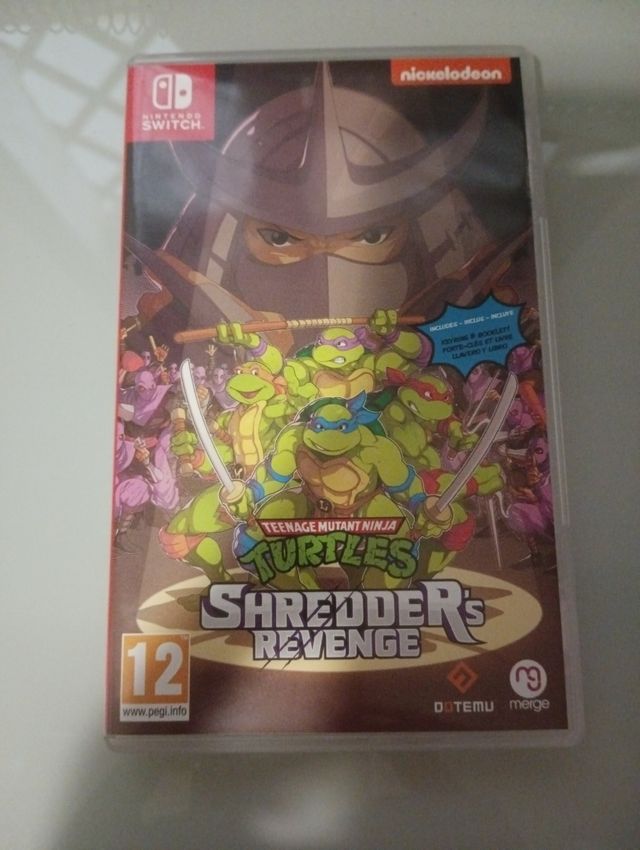 Tortugas Ninja Shredder revenge Switch de segunda mano en Tarragona en
