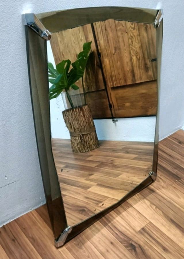 Espejo Metraquilato Vintage años 70's
