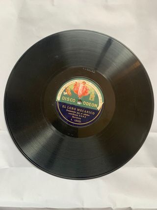 Disco Odeón por las dos caras Gramófono