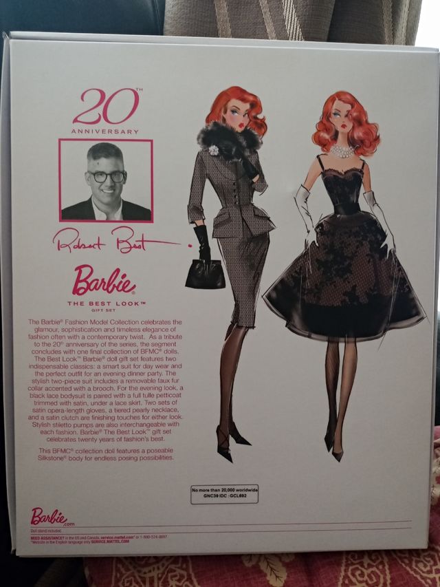 Barbie The Best Look silkstone giftset