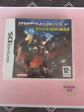 Mechassault Phantom War Nintendo DS, 2DS y 3DS