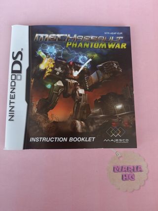 Mechassault Phantom War Nintendo DS, 2DS y 3DS