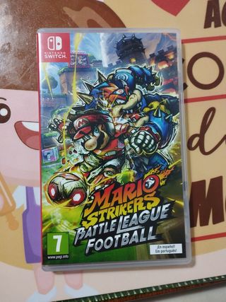 Mario strikers Battle league football. 