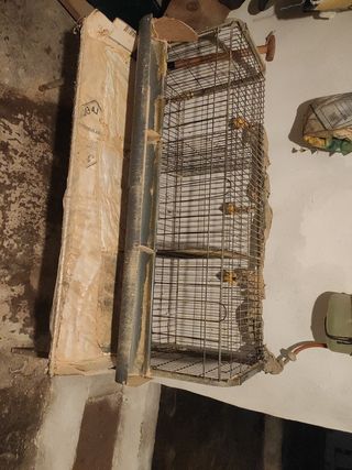 jaula para gallinas