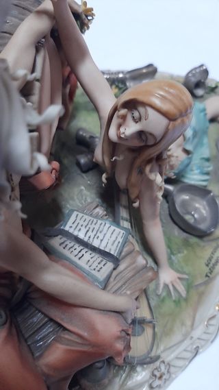 Figura de ceramica Tiziano Galli