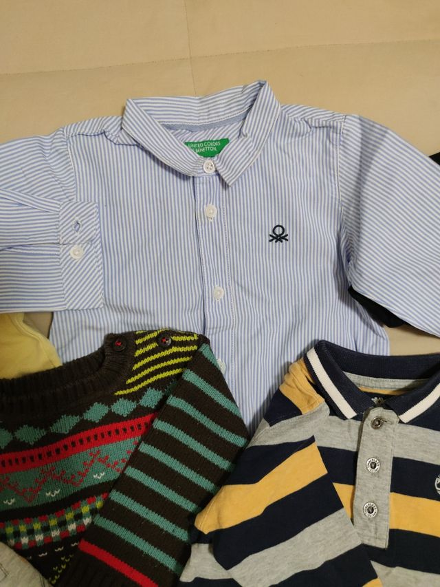 Lote niño, 12 prendas, 6-9 m, 74 cm, perfecto!