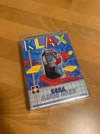 Juego Klax Sega Game Gear completo