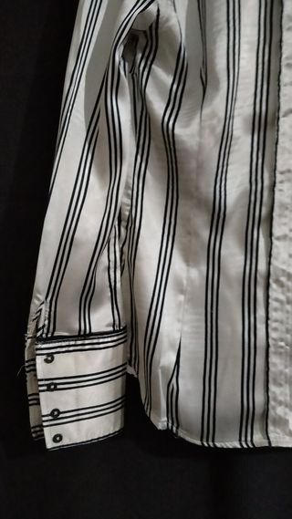 Camisa Satinada Zara Basic.